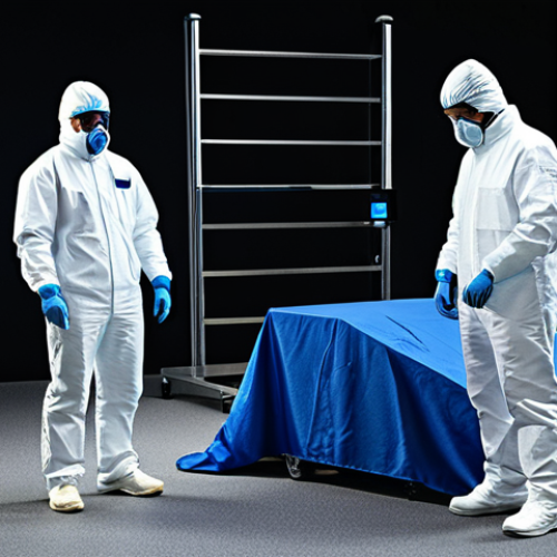 Home 4 Crime Scene Analysis**
"A well-lit crime scene, focusing on forensic investigators in appropriate attire, meticulously collecting evidence, using modern technology such as 3D scanners, diverse team, safe for work, appropriate content, fully clothed, professional, perfect anatomy, correct proportions, natural pose, evidence markers visible, detailed scene."
**